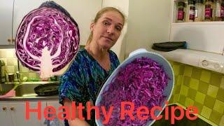 Red cabbage recipe (Rödkål till jul) in DanAnnas Kitchen