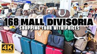 [4K] 168 MALL DIVISORIA Shopping Tour! Bargains, Fashion Finds, and Must-See Deals!