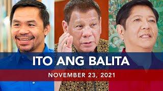 UNTV: ITO ANG BALITA | November 23, 2021