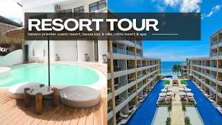 RESORT TOUR | henann premier coast, bassa bar & villa, mithi resort & spa | Bohol, Philippines