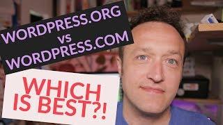 WordPress.com vs WordPress.org PLUS how to setup a SELF HOSTED WordPress site