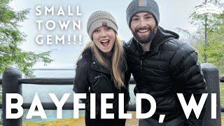 SMALL TOWN GEM! BAYFIELD, WI: Travel Therapy Couple Visits Cute Town on Lake Superior | S3:E2