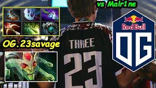 OG.23savage Medusa Carry vs 15K MMR MIDLANE Falcons.Malr1ne Dota 2 Server EU