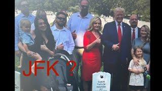 TRUMP AT ARLINGTON NATIONAL CEMETERY…JFK?