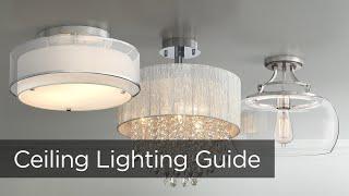 How To Buy Ceiling Lighting - Buying Guide - Lamps Plus