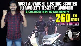 260 KM Range - Ultraviolette Tesseract Electric Scooter - Price & Specs - EV Bro