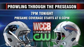 Panthers @ Bills, Thursday from 6:30pm on WCCB Charlotte's CW