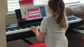 Katie Lendel piano playing expert on iPad app