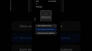 Stop Showing Notification Content on Lock screen in Any Android#youtubeshorts #smartphone #yt #tech