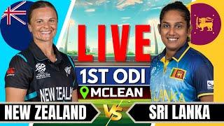 Live: New Zealand Women vs Sri Lanka Women | Live Score & Commentary | Live cricket match today