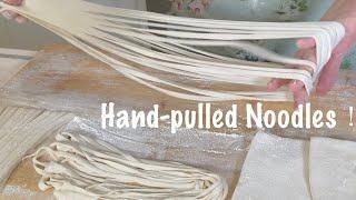 【CC】Homestyle Hand-pulled Noodles, Easy and Delicious!!!