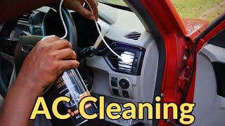 Car AC Vent Cleaning Step by Step | Maple AC Duct Foam Cleaner