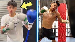 Ryan Garcia training for Emmanuel Tagoe fight. Garcia Tagoe Highlights Training Hd Boxing