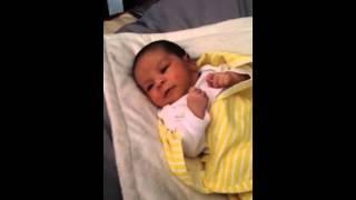 Baby Liam - in crib