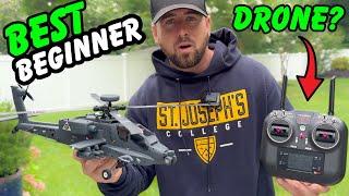 RC Helicopter is EASIER to fly than a DRONE!