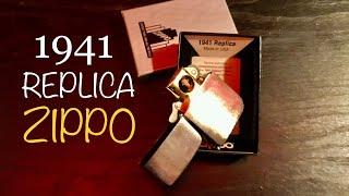 UnBoxing Zippo 1941 Replica Brushed Chrome