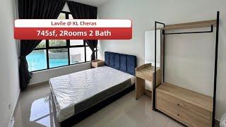 Lavile KL 2Rooms 1Baths Near Aeon Maluri Sunway Velocity