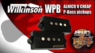 Wilkinson WPB: ALNICO 5 P-bass pickups REVIEW / DEMO