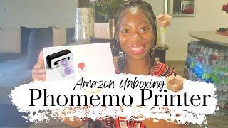 Phomemo Thermal Printer II Amazon Unboxing  #phomemo #thermalprinters #amazonunboxing