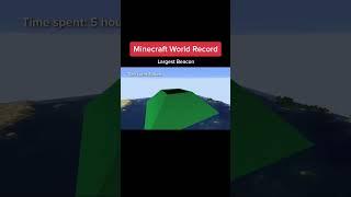 Minecraft World Largest Beacon #shorts