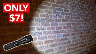 Best LED Tactical Rechargeable Flashlight (ONLY $7!)