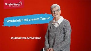 Regina Hansen über die Arbeit im Studienkreis | Studienkreis-Leitung