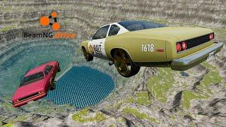 Cars Vs Leap Of Death #16 | BeamNg Drive | GM BeamNg