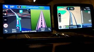 Tomtom GO 6200 VS Garmin GPS reception Dartford Tunnel