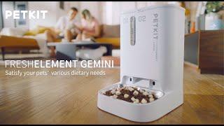 PETKIT FreshElement Gemini｜ New Smart Pet Feeder