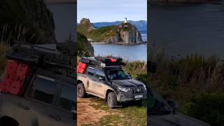 На фоне маяка Рудный #приморскийкрай #landcruiser #toyota #автопутешествие #overlanding