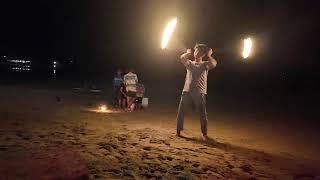 Geldof Thailand Koh Lanta Why not bar Fireshow 2