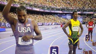 Erriyon Knighton Runs Faster Than Noah Lyles, 200m (19.99) | Men 200m Round 1 | Olympics Track 2024