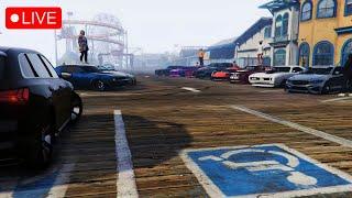 GTA 5 ONLINE LIVE CAR MEET| CAR SHOW| DRAGS | CRUISE Ps4