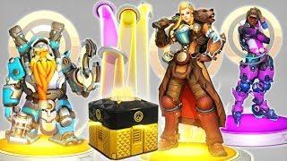 NEW ANNIVERSARY LOOTBOX OPENING - New Legendary Skins, Emotes, Sprays & Items [Overwatch]