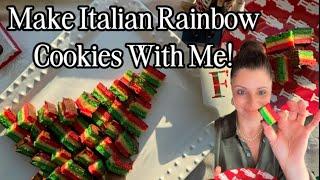 Make Italian Rainbow Cookies With Me!