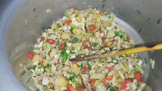 How to make spicy chicken micronni @DesiFood-0142 #food #cooking