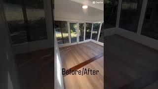 Before/after painting job