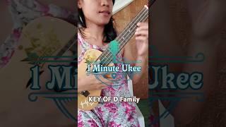 Ukulele Tutorial Family Chords in key of D with strumming pattern #ukulele #tutorial #howtoplay