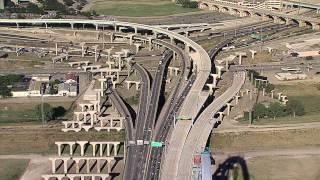 KXAS-TV (NBC5): Aerial of Interstate 30