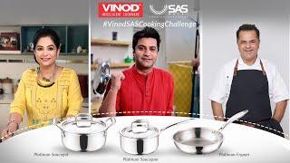 #VinodSASCookingChallenge| Chef Kunal | Matar Paneer मटर पनीर | Platinum Triply Cookware