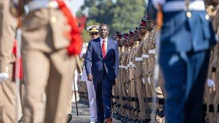 LIVE!! President Ruto Presides over KDF recruits pass out parade 2024 in Eldoret!!