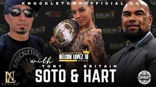 Tony Soto & Britain Hart Join the Nelson Lopez Jr. Show | Live Wednesday 8:30 PM EST!