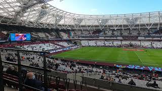 Views inside the London Stadium - West Ham United