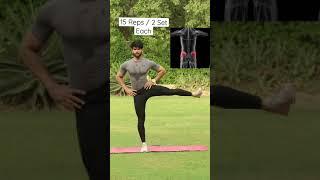 Hip Exercises at Home | Saurabh Fitness | #youtubeshorts #shorts