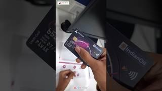 Free Rs. 250 Petrol + 4% Cashback  - Axis Bank IndianOil Credit Card unboxing & Review #shorts