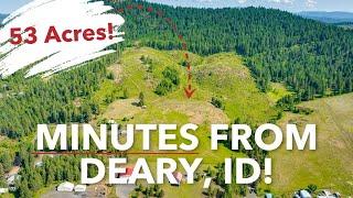 53 Acres MINUTES FROM DEARY, ID | Montana St. Deary, ID