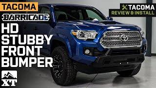 2016-2022 Tacoma Barricade HD Stubby Front Bumper Review & Install