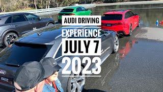 Audi Driving Experience July 7 2023 - Mount Cotton Queensland Australia - RS3 RS5 RS6 Etron GT RS