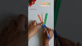 easy independence day craft #shorts#independenceday#trending#viral#kidscraft#craft#india#flag#new