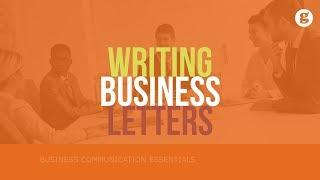 Writing Business Letters